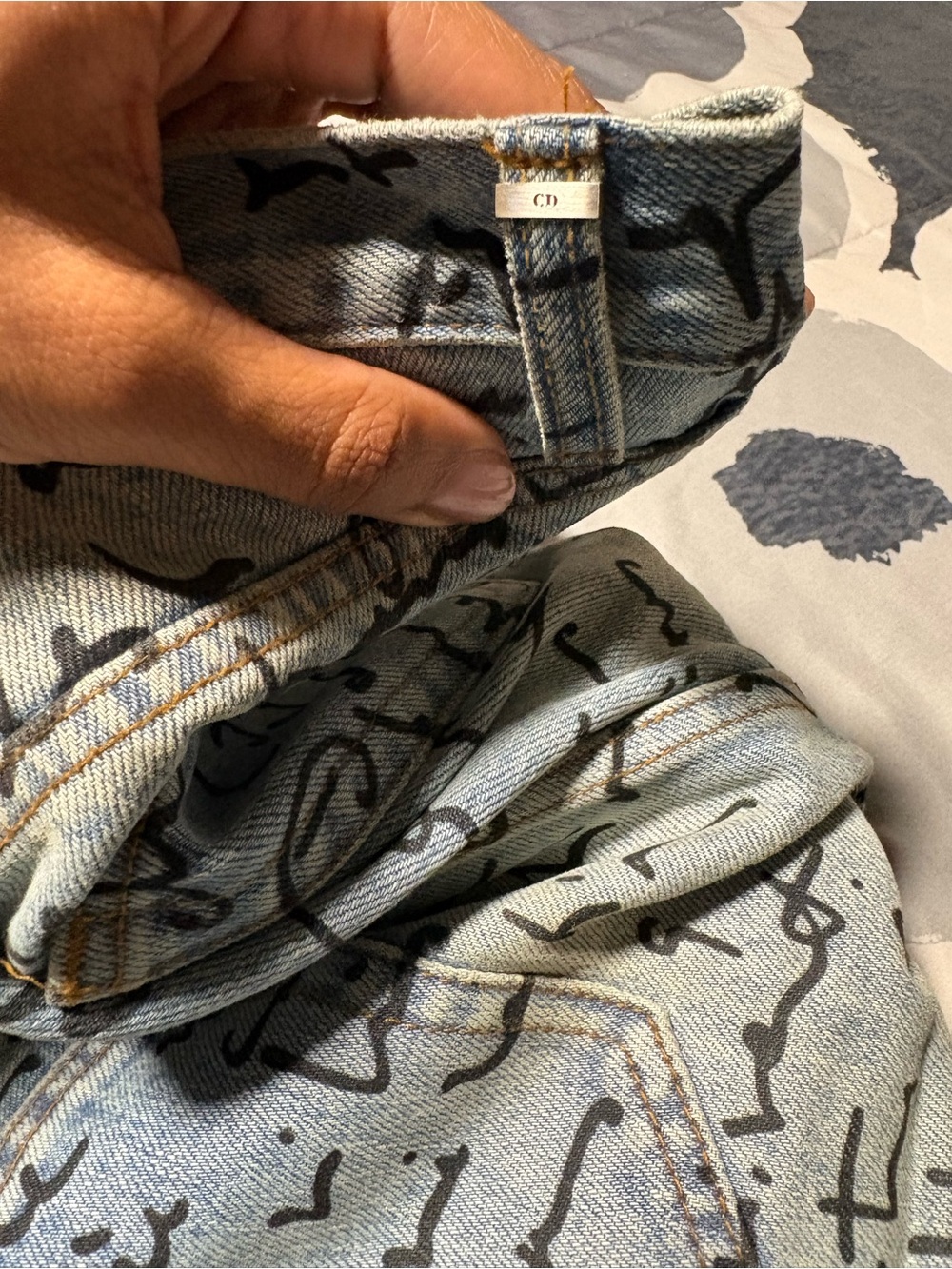 Dior Homme Script Jeans - Picture 4 of 5